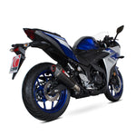 Scorpion Serket Taper Carbon Oval Exhaust - Yamaha YZF R3 & R25 2014 - 2021