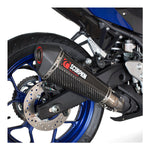 Scorpion Serket Taper Carbon Oval Exhaust - Yamaha YZF R3 & R25 2014 - 2021