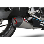 Scorpion Serket Taper Carbon Oval Exhaust - Suzuki GSXR 600 & 750 K6/K7 2006 - 2007