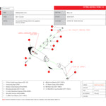 Scorpion Serket Taper Stainless Oval Exhaust - Honda MSX 125 2013 - 2015