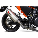 Scorpion Serket Parallel Carbon Oval Exhaust - KTM Duke 690 2012 - 2016