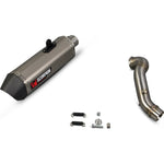 Scorpion Serket Parallel Titanium Oval Exhaust - KTM Duke 690 2012 - 2016