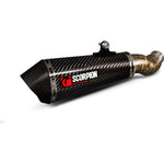 Scorpion Serket Taper Carbon Oval Exhaust - Kawasaki Ninja ZX10R 2016 - 2020