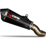 Scorpion Serket Taper Carbon Oval Exhaust - Kawasaki Ninja ZX10R 2016 - 2020