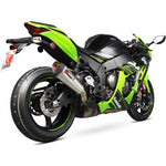 Scorpion Serket Taper Stainless Oval Exhaust - Kawasaki Ninja ZX10R 2016 - 2020