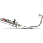 Scorpion Factory Stainless Oval Exhaust - Honda CB 125 F Full System 2015 - 2017