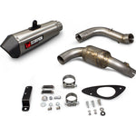 Scorpion Serket Taper Stainless Oval Exhaust - KTM RC 390 3/4 System 2014 - 2016