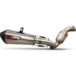 Scorpion Serket Taper Stainless Oval Exhaust - KTM DUKE 390 3/4 System 2013 - 2016