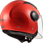 LS2 OF562 Airflow L Solid Open Face Motorcycle Helmet