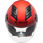 LS2 OF562 Airflow L Solid Open Face Motorcycle Helmet