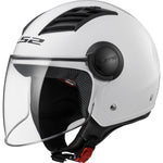 LS2 OF562 Airflow L Solid Open Face Motorcycle Helmet