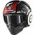 Shark Drak Evok Open Face Motorcycle Helmet with Goggle & Mask Kit