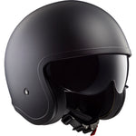 LS2 OF599 Spitfire Solid Open Face Motorcycle Helmet