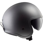 LS2 OF599 Spitfire Solid Open Face Motorcycle Helmet