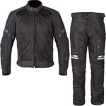 Spada Alberta CE Motorcycle Jacket & Trousers Black Kit