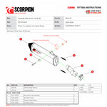 Scorpion Serket Parallel Stainless Steel Exhaust - Kawasaki Ninja H2 SX / H2 SX SE 2018 - 2020