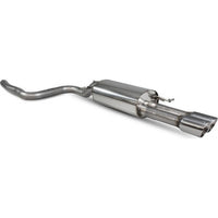 Scorpion Car Exhaust GPF-Back System (Non-Resonated) (Non-Valved) Daytona - Ford Fiesta ST MK8 - 2018 - 2020