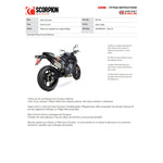 Scorpion Serket Parallel Satin Titanium Exhaust - KTM 790 Duke 2018 - 2020