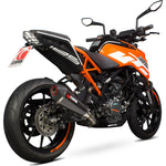 Scorpion Serket Taper Carbon Exhaust - KTM Duke 125 2017 - 2020