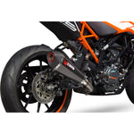 Scorpion Serket Taper Carbon Exhaust - KTM Duke 125 2017 - 2020