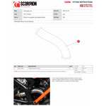 Scorpion De-Cat Catalyst Removal Pipe - KTM Duke 125 - 2017 - 2018