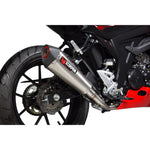 Scorpion Serket Taper Full System Stainless Exhaust - Suzuki GSX-S 125 2017 - 2021