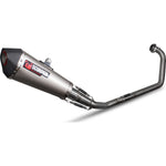 Scorpion Serket Taper Full System Satin Titanium Exhaust - Suzuki GSX-S 125 2017 - 2021