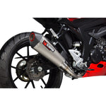 Scorpion Serket Taper Full System Satin Titanium Exhaust - Suzuki GSX-S 125 2017 - 2021