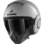 Shark Street-Drak Blank Open Face Motorcycle Helmet