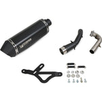 Scorpion Serket Parallel Black Ceramic Exhaust - Vespa GTS 300 2008 - 2018