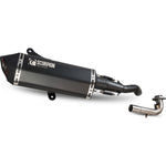 Scorpion Serket Parallel Black Ceramic Exhaust - Vespa GTS 300 2008 - 2018