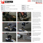 Scorpion Car Exhaust Cat-Back System (Non-Resonated) - Audi RS6 C7 4.0 TFSI Biturbo Quattro 2013 - 2018