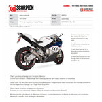 Scorpion Serket Taper Stainless Steel Exhaust - BMW S1000 RR 2015 - 2016