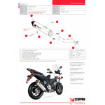 Scorpion Serket Parallel Titanium Exhaust - Honda CB 500 F-X 2013 - 2015