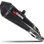 Scorpion Serket Taper Carbon Fibre Exhaust - Honda CB 500 F/X 2016 - 2018