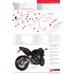 Scorpion Serket Taper Carbon Fibre Exhaust - Honda CBR 650 F - CB 650 F Full System 2014 - 2018