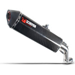 Scorpion Serket Parallel Carbon Fibre Exhaust - Honda VFR 1200 X Crosstourer 2012 - 2021