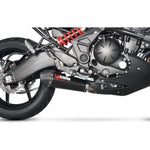 Scorpion Serket Taper Carbon Fibre Exhaust - Kawasaki Versys 650 2007 - 2014