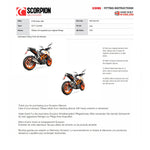 Scorpion Catalyst Removal Pipe - KTM Duke 390 - 2017 - 2019