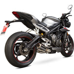 Scorpion RP-1 GP Carbon Fibre Exhaust - Triumph Street Triple 765 S-R-RS  2017 - 2019