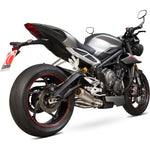 Scorpion RP-1 GP Titanium Exhaust - Triumph Street Triple 765 S-R-RS  2017 - 2019