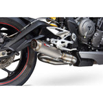 Scorpion RP-1 GP Titanium Exhaust - Triumph Street Triple 765 S-R-RS  2017 - 2019