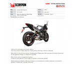 Scorpion Serket Taper Carbon Fibre Exhaust - Triumph Street Triple 765 S-R-RS  2017 - 2019