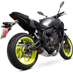 Scorpion Serket Taper De-Cat Race Stainless Steel Exhaust - Yamaha MT-07 Full System 2014 - 2020