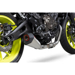 Scorpion Serket Taper De-Cat Race Stainless Steel Exhaust - Yamaha MT-07 Full System 2014 - 2020