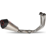 Scorpion Serket Taper De-Cat Race Titanium Exhaust - Yamaha MT-07 Full System 2014 - 2020