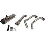 Scorpion Serket Taper De-Cat Race Titanium Exhaust - Yamaha MT-07 Full System 2014 - 2020