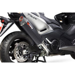 Scorpion Serket Parallel Black Ceramic Exhaust - Yamaha TMAX 530 Full System 2012 - 2016