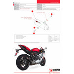 Scorpion RP-1 GP Titanium Exhaust - Yamaha YZF 1000 R1/R1M - 2015 - 2019