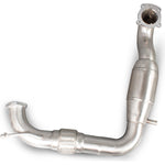 Scorpion Car Exhaust Downpipe with High Flow Sports Catalyst - Ford Fiesta Ecoboost 1.0T 100-125-140 PS 2013 - 2017